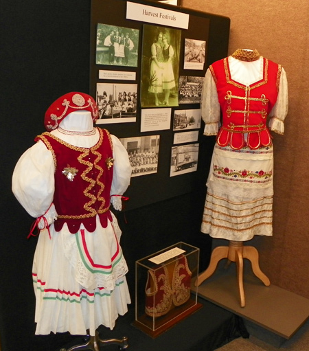 costumes from the Hungarian Heritage Museum in Cleveland